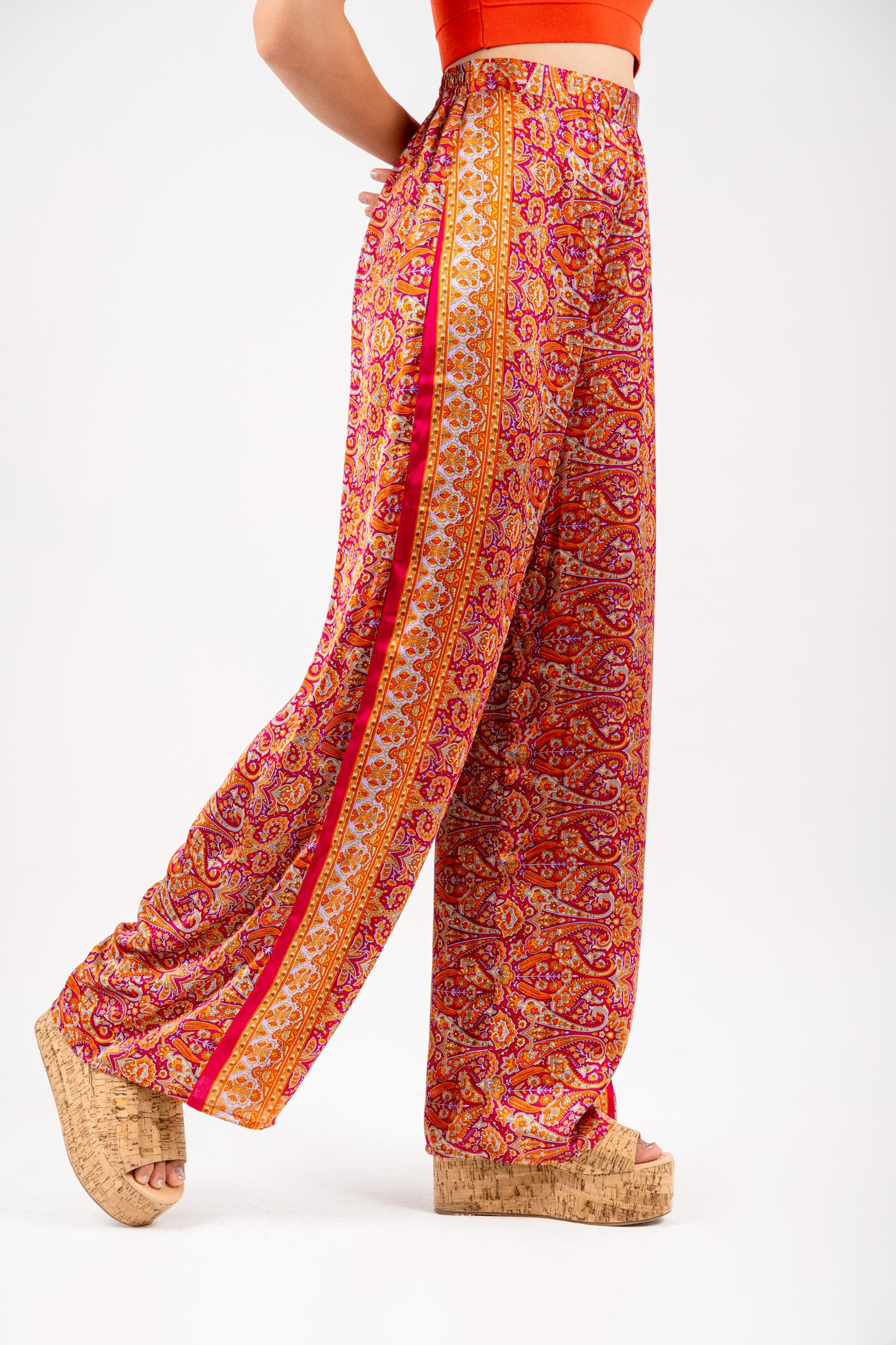 Samarkand - Silky Pink Pants